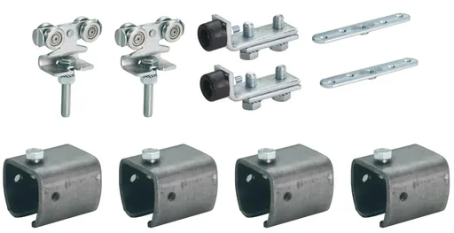 "Sliding gate fitting type 10 for 1 m sliding gate for welding image"