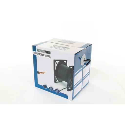 "High-quality speaker cable - black - 2 x 2.50 mm² - 100 m image"