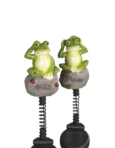 "Solar Light Frog - 2 pieces image"