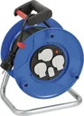 Garant IP20 cable reel, 240mm diameter, with USB port, 25m