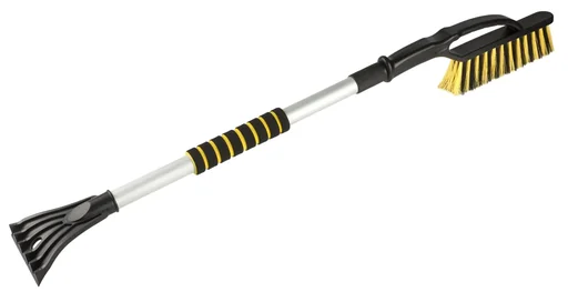 "Snow brush with ice scraper telescopic 88-115 cm image"