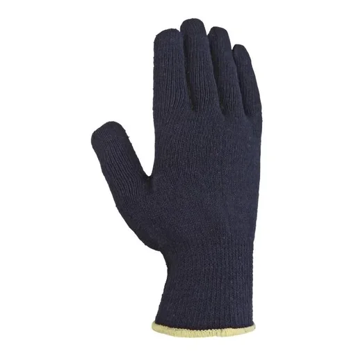 "Medium-knit gloves, cotton/polyester, size 10 - 5 pairs image"