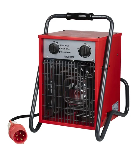 "Fan heater EK5001 with electricity, 400 V, 5000 W image"