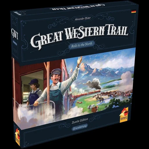"Great Western Trail - Rails to the North (Expansion to the 2nd Edition of the base game) image"
