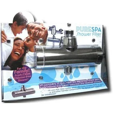 "Pure Spa shower filter with KDF filter image"