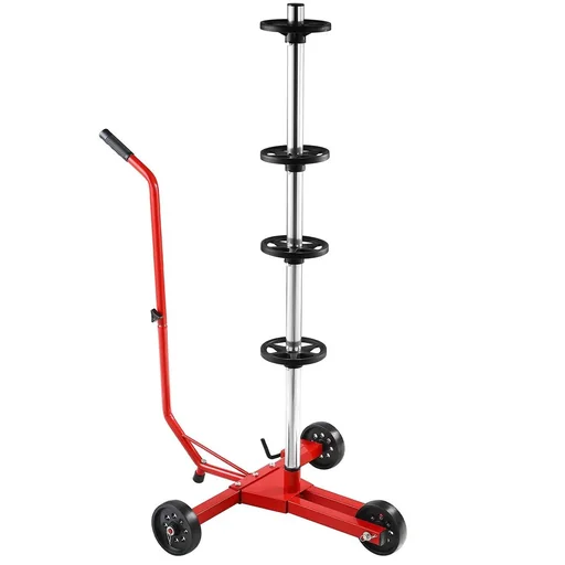 "Tire Tree Mobile Red Aluminum, tires up to 225mm image"