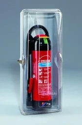 Wandbeschermkap voor brandblusser KWH-12, 2-delig