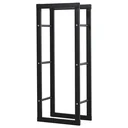 Firewood rack black