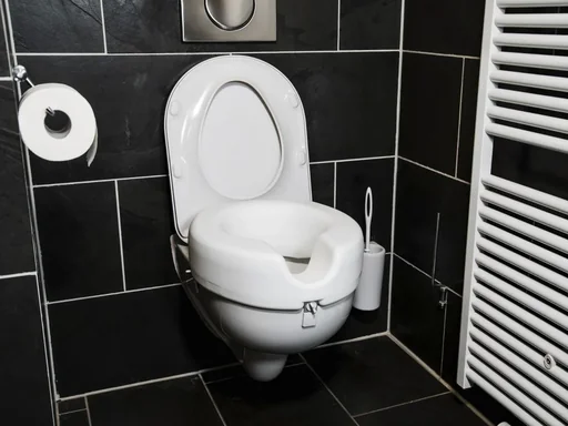 "Toilet seat riser image"