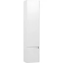 Stripe Bath Tall Cabinet Right 35x156cm White