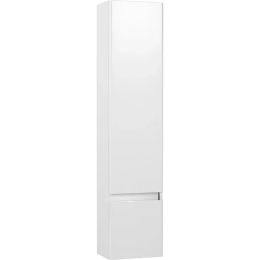"Stripe Bath Tall Cabinet Right 35x156cm White image"