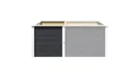 Additional set for raised bed Modular, wall thickness 21 mm, anthracite, 67 cm