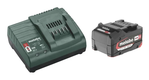 "Basic set 1 x Li-Ion 4.0 Ah 18 V, charger SC 30 image"