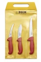 Indoor hunting knife set, 3-piece