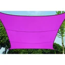 Sun sail - rectangular - 2 x 3 m - fuchsia