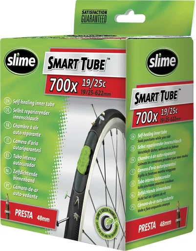 "Self-repairing bicycle tire inner tube 700 x 19 - 25" Presta valve image"