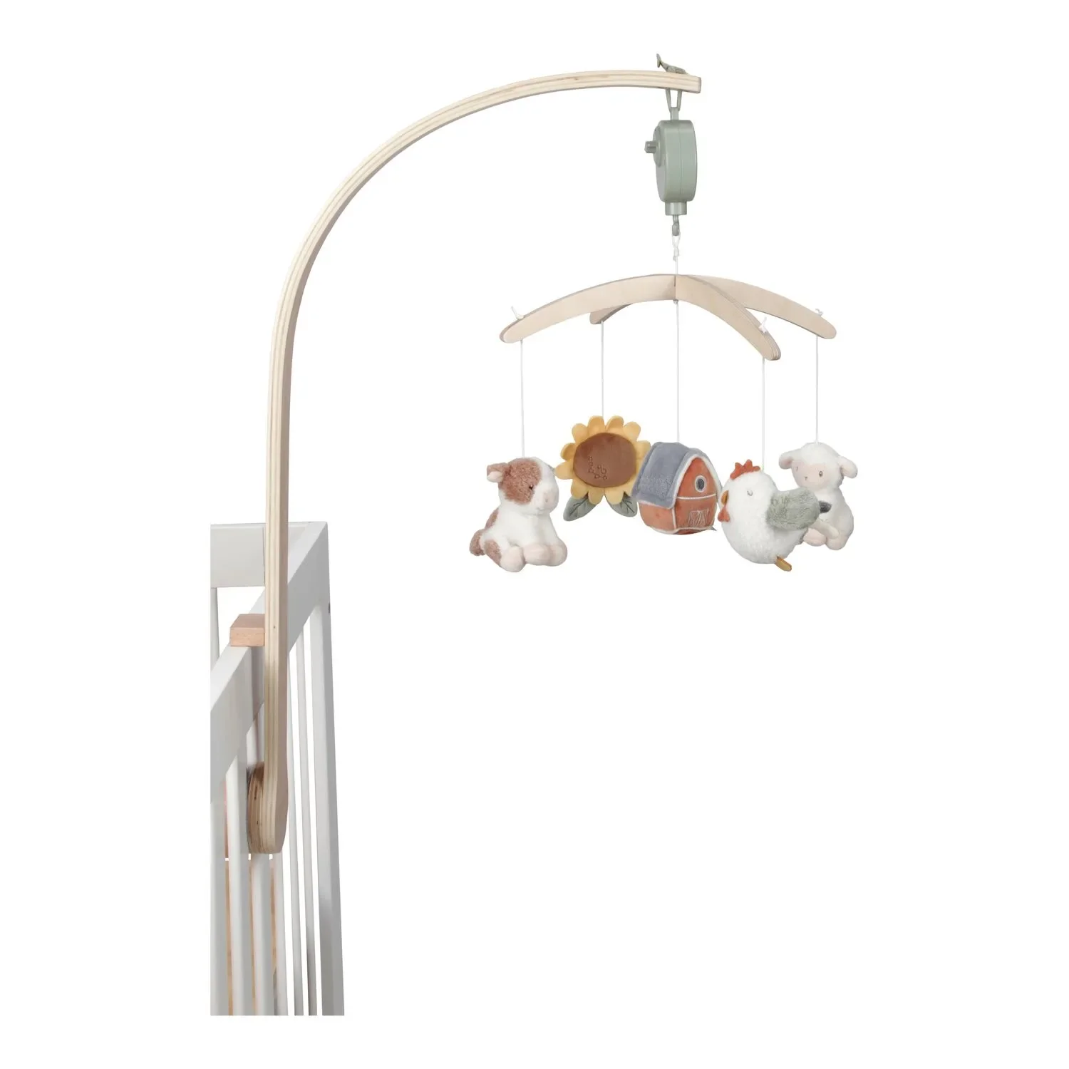 "Little Dutch Baby Mobile, wiegmobiel, muziekmobiel, Little Farm image"