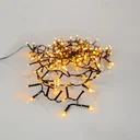 String lights with 180 warm white LEDs, IP44