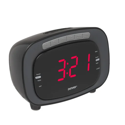 "Radio alarm clock with dual timer image"