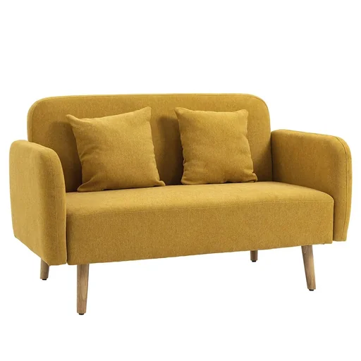 "2-seater double sofa 130 cm x 70 cm x 80 cm image"