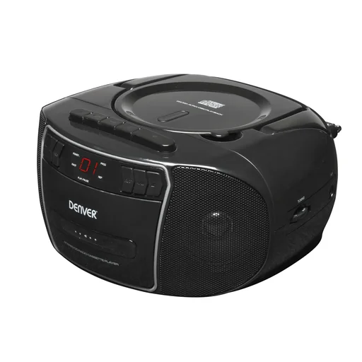 "Portable CD player with cassette, radio and aux input TCP-40 image"