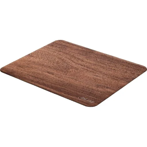 "Real wood mouse pad WoodPad, walnut image"