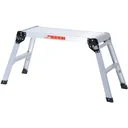 Work platform aluminum step bench stepladder work platform foldable
