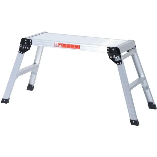 "Work platform aluminum step bench stepladder work platform foldable image"