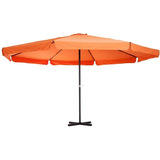"Garden umbrella with hand crank image"