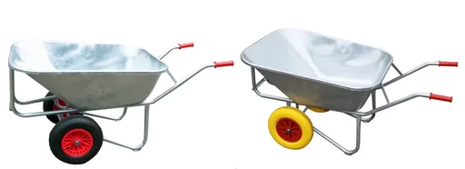"Large wheelbarrow "Farmer II", 200 liters, 2 pneumatic wheels image"