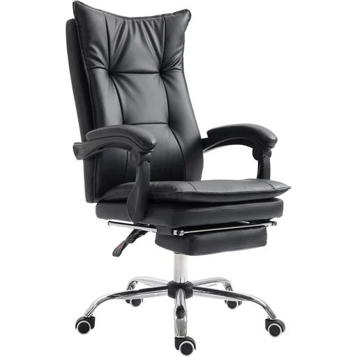 "Executive chair office chair desk chair height adjustable ergonomic black 70 x 64 x (106 113) cm image"