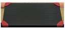 Defrosting tray, aluminum, black/red, 35 x 20 cm
