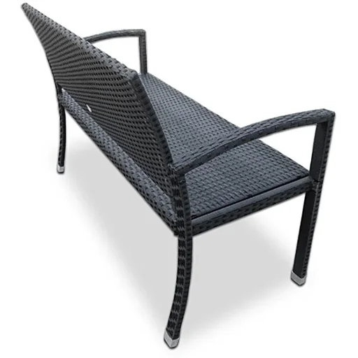 "Polyester garden bench 2 seater image"