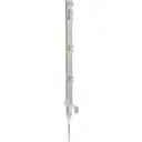 Plastic posts, white, 70 cm, 20 pieces
