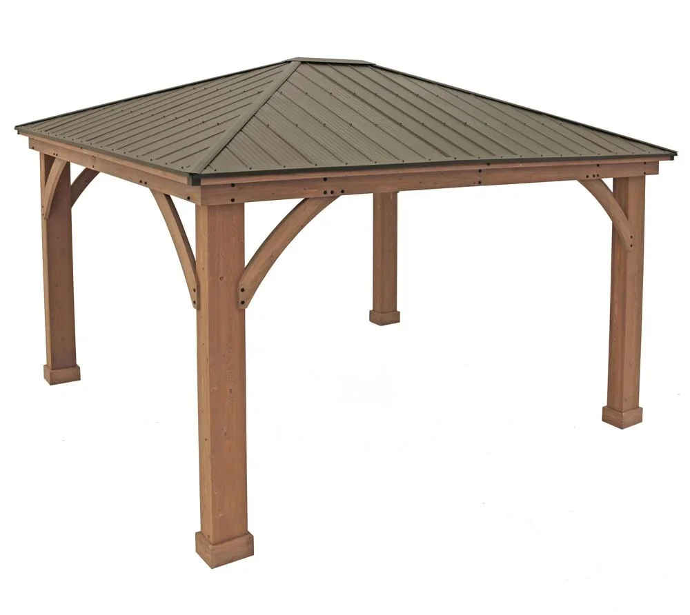 "Westmann houten paviljoen Devon, 12x14 image"