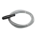 Stainless steel drain cleaning spiral