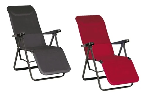 "Relaxing lounger "Lugano" - anthracite/anthracite image"