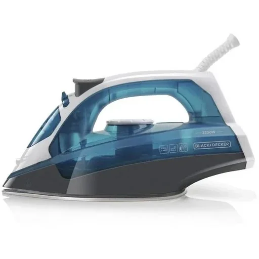 "Steam iron - 2200W - 120g/min - adjustable steam output - anti-scaling - precision tip image"