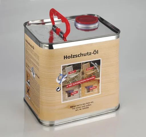 "Deep Oil LF/ 2.5 l can - Wood protection oil for indoor and outdoor use image"