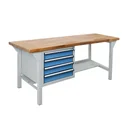 Workbench with drawer box 4 SL 1500