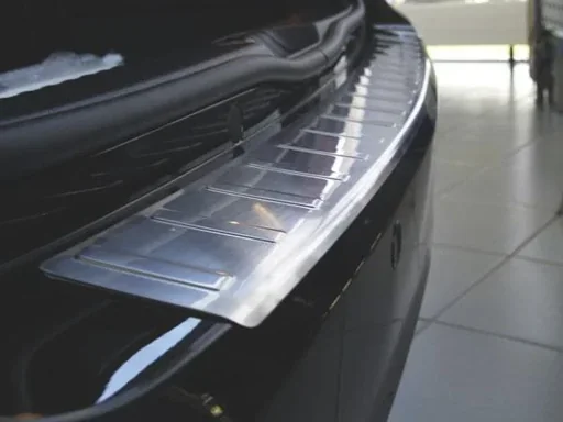 "Loading sill protection Mercedes A-Class W169 5d FL built 2008-2012/ stainless steel image"