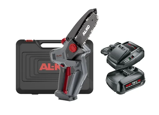 "Accu-minikettingzaag CSM 1815, inclusief 1 accu en lader, 18 V, compatibel met BOSCH HOME AND GARDEN image"