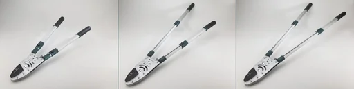 "Anvil thorn shears with telescopic handle, 50 mm cutting thickness Free rust remover image"