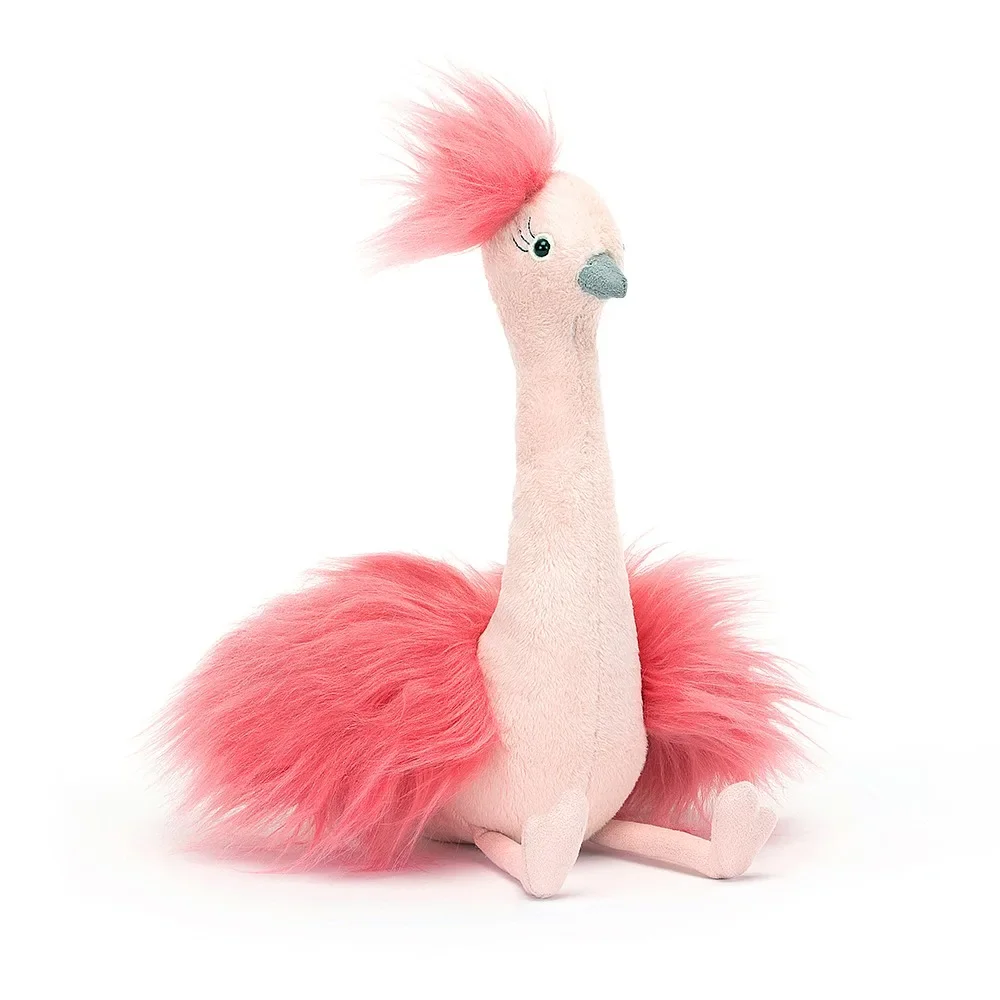 "Jellycat Knuffel - Fou Fou Ostrich image"