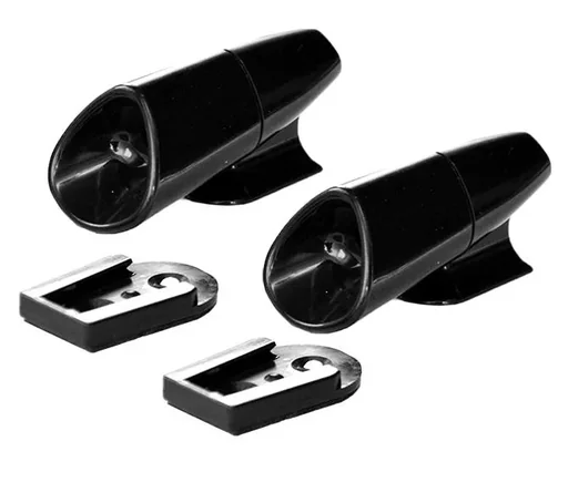 "Wildlife warning clips - black image"