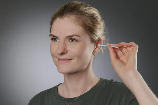 "Silicone cotton swabs 2-in-1, set of 2 image"