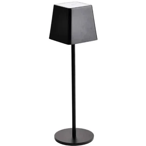 "VT-7563 Table Lamp - 3000K - Dimmable by Touch - Rechargeable - Black image"
