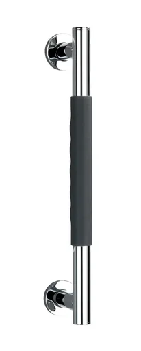 "Secura stainless steel wall grab bar, 40cm image"