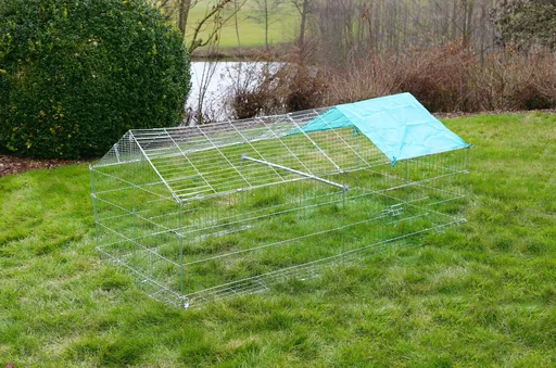 "Free-range enclosure with escape barrier image"