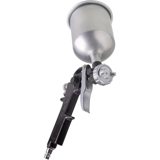 "ATM1039 Paint Spray Gun 400cc - 4.5-6 Bar - Max. 6cfm - Easy Operation - DIN & Orion Connection - Incl. Gravity Feed Cup image"